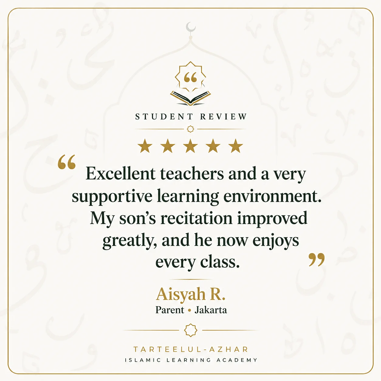 Student review 5